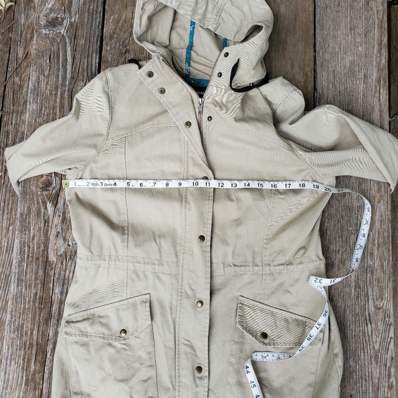 Betabrand Morning Mess Khaki Chino Twill - Picture 5 of 9